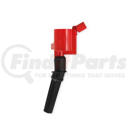 8242 by MSD - MSD Ignition Coil - Blaster - Ford 2-Valve V8 - 4.6L/5.4L V8 - Red