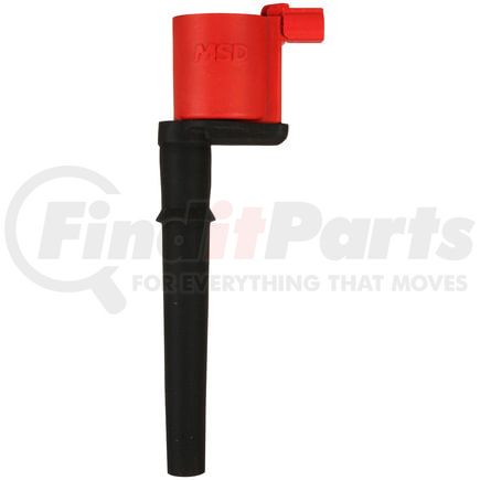 8244 by MSD - MSD Ignition Coil - Blaster - Ford 4-Valve V8 - Red