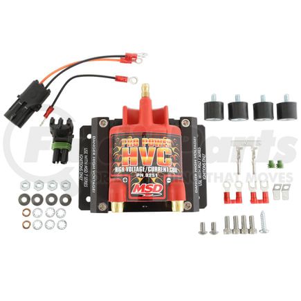 8251 by MSD - MSD Ignition Coil - Pro Power HVC - Red