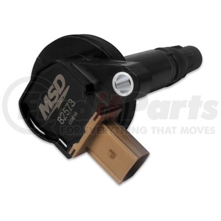 MSD 82573 Direct Ignition Coil MSD Ignition Coil - Ford EcoBoost - 3.5L V6 - 3-Pin Connector - Black