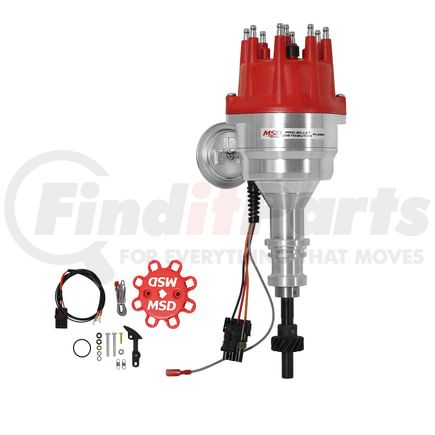 83521 by MSD - Ford 289/302 Ready-To-Run Distributor, Steel Gear