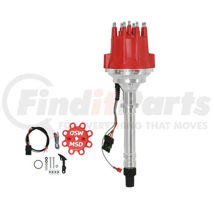 83606 by MSD - Chevy V8 Marine Ready-to-Run Distributor