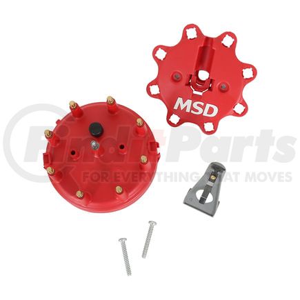 8450 by MSD - Distributor Cap/Rotor Kit, Ford Duraspark