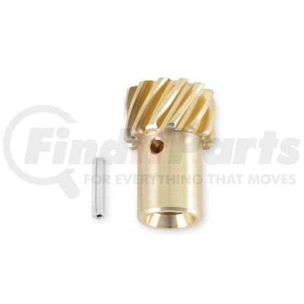 8472 by MSD - Oversize Chevy Distributor Gear, Bronze, +0.006"