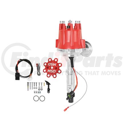 8524 by MSD - MSD Ready-to-Run Distributor - Buick Nailhead V8