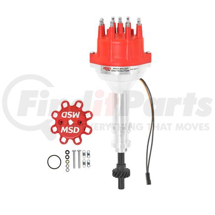 MSD 8577 Distributor Ford 351C-460 Pro Billet Distributor