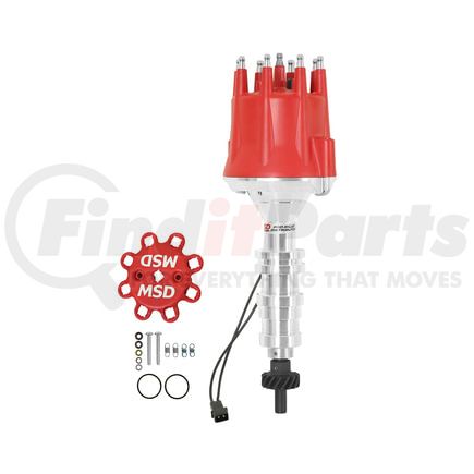 8594 by MSD - Ford FE Pro-Billet Distributor