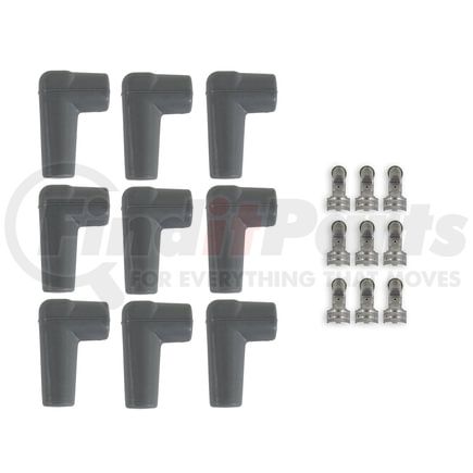 8848 by MSD - Boot & Terminal Kit 90 Deg Short HEI Gray