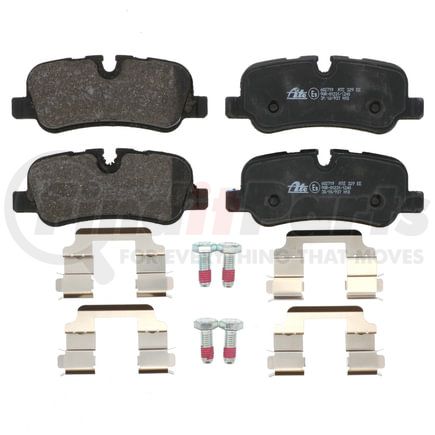 602719 by ATE BRAKE PRODUCTS - ATE Original Semi-Metallic Rear Disc Brake Pad Set 602719 for Land Rover