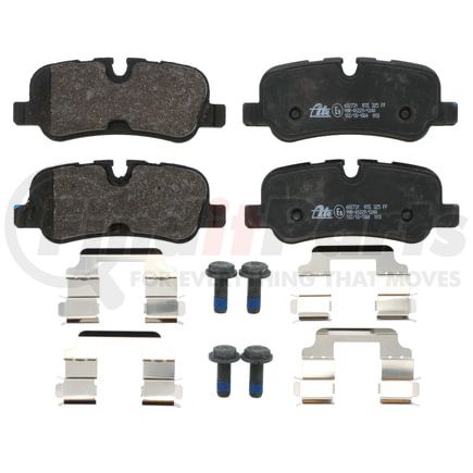 602731 by ATE BRAKE PRODUCTS - ATE Original Semi-Metallic Rear Disc Brake Pad Set 602731 for Land Rover