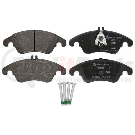 602734 by ATE BRAKE PRODUCTS - ATE Original Semi-Metallic Front Disc Brake Pad Set 602734 for Mercedes-Benz