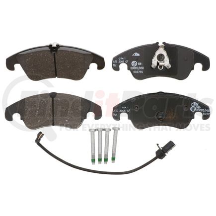 602765 by ATE BRAKE PRODUCTS - ATE Original Semi-Metallic Front Disc Brake Pad Set 602765 for Audi
