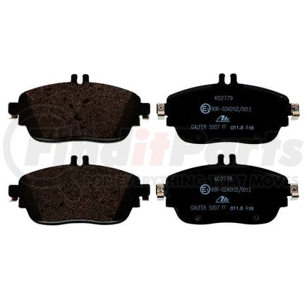 602779 by ATE BRAKE PRODUCTS - ATE Semi-Metallic Front Disc Brake Pad Set 602779 for INFINITI, Mercedes-Benz