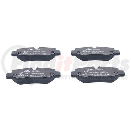 604882 by ATE BRAKE PRODUCTS - ATE Original Brake Pad