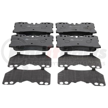ATE Brake Products 605607 Disc Brake Pad Set ATE Original Semi-Metallic Front Disc Brake Pad Set 605607 for Lexus