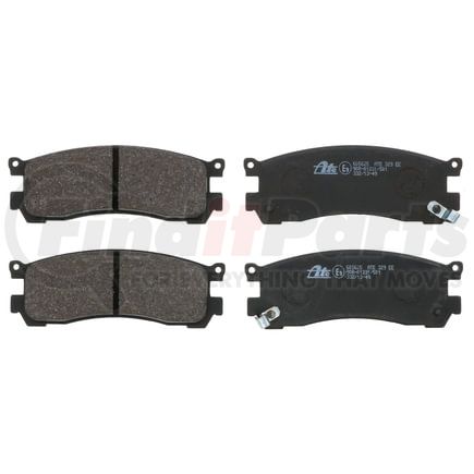 605625 by ATE BRAKE PRODUCTS - ATE Original Semi-Metallic Rear Disc Brake Pad Set 605625 for Mazda