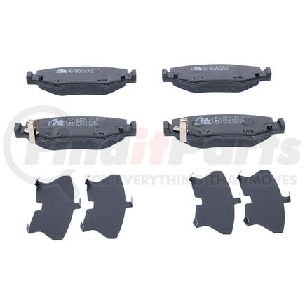 ATE Brake Products 605629 Disc Brake Pad Set ATE Original Semi-Metallic Rear Disc Brake Pad Set 605629 for Dodge, Jeep