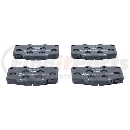 ATE Brake Products 605745 Disc Brake Pad Set ATE Original Semi-Metallic Front Disc Brake Pad Set 605745 for Lexus, Toyota