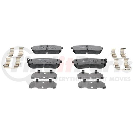 ATE Brake Products 605771 Disc Brake Pad Set ATE Original Semi-Metallic Rear Disc Brake Pad Set 605771 for Hyundai, Kia
