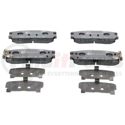 ATE Brake Products 605788 Disc Brake Pad Set ATE Semi-Metallic Rear Disc Brake Pad Set 605788 for GM, Suzuki