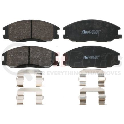 605832 by ATE BRAKE PRODUCTS - ATE Original Semi-Metallic Front Disc Brake Pad Set 605832 for Hyundai, Kia