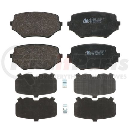 605857 by ATE BRAKE PRODUCTS - ATE Original Semi-Metallic Front Disc Brake Pad Set 605857 for Suzuki