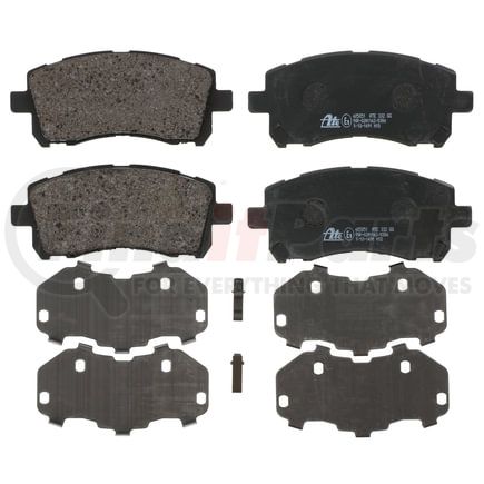 ATE Brake Products 605851 Disc Brake Pad Set ATE Original Semi-Metallic Front Disc Brake Pad Set 605851 for Subaru
