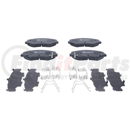 ATE Brake Products 605860 Disc Brake Pad Set ATE Original Semi-Metallic Front Disc Brake Pad Set 605860 for Acura, Honda