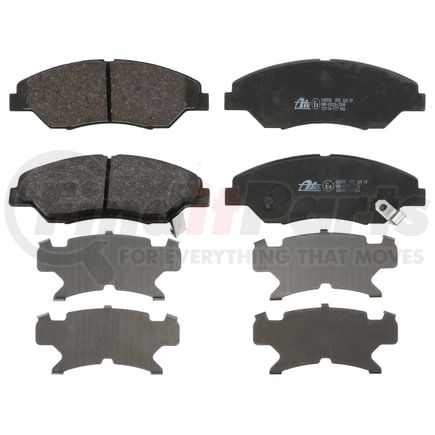 605896 by ATE BRAKE PRODUCTS - ATE Original Semi-Metallic Front Disc Brake Pad Set 605896 for Kia