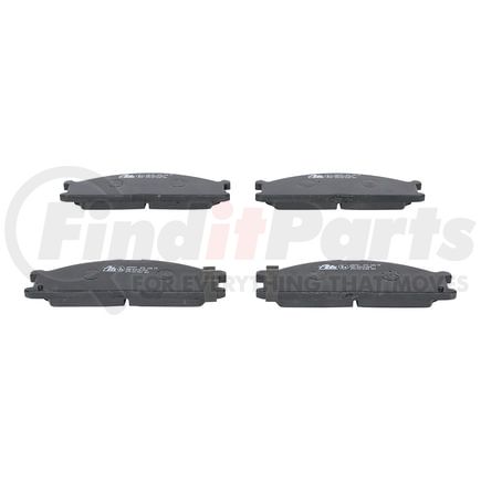 605957 by ATE BRAKE PRODUCTS - ATE Original Semi-Metallic Front Disc Brake Pad Set 605957 for Nissan