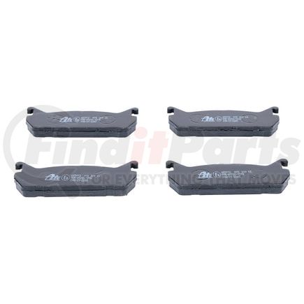 605972 by ATE BRAKE PRODUCTS - ATE Original Semi-Metallic Rear Disc Brake Pad Set 605972 for Mazda