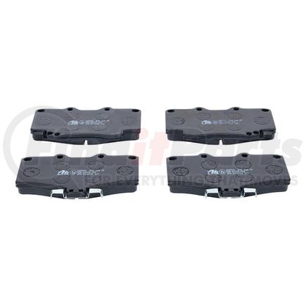 605992 by ATE BRAKE PRODUCTS - ATE Original Semi-Metallic Front Disc Brake Pad Set 605992 for Toyota