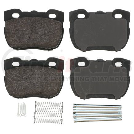 606922 by ATE BRAKE PRODUCTS - ATE Original Semi-Metallic Front Disc Brake Pad Set 606922 for Land Rover