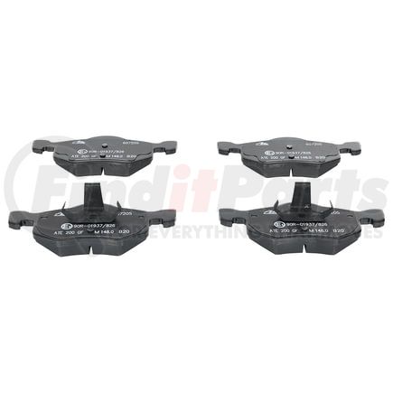 ATE Brake Products 607205 Disc Brake Pad Set ATE Semi-Metallic Front Disc Brake Pad Set 607205 for Ford, Mazda, Mercury