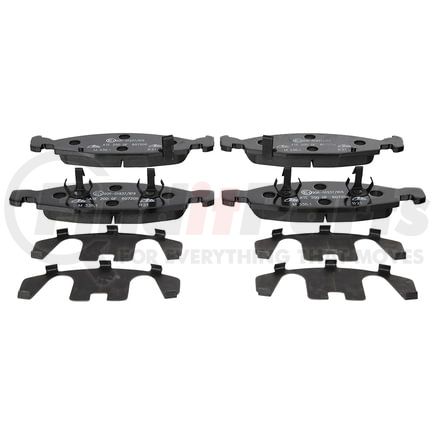 ATE Brake Products 607206 Disc Brake Pad Set ATE Original Semi-Metallic Front Disc Brake Pad Set 607206 for Jeep
