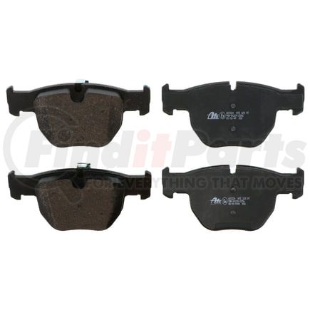 607224 by ATE BRAKE PRODUCTS - ATE Original Semi-Metallic Front Disc Brake Pad Set 607224 for Land Rover
