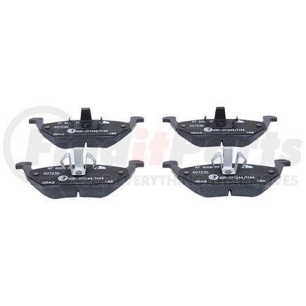 ATE Brake Products 607235 Disc Brake Pad Set ATE Semi-Metallic Rear Disc Brake Pad Set 607235 for Ford, Mazda, Mercury