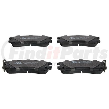 ATE Brake Products 608011 Disc Brake Pad Set ATE Semi-Metallic Rear Disc Brake Pad Set 608011 for GM
