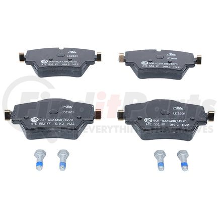 LD2601 by ATE BRAKE PRODUCTS - ATE Ceramic Front Disc Brake Pad Set LD2601 for BMW, Mini, Toyota