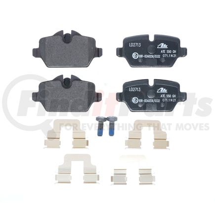 LD2713 by ATE BRAKE PRODUCTS - ATE Ceramic Rear Disc Brake Pad Set LD2713 for Mini