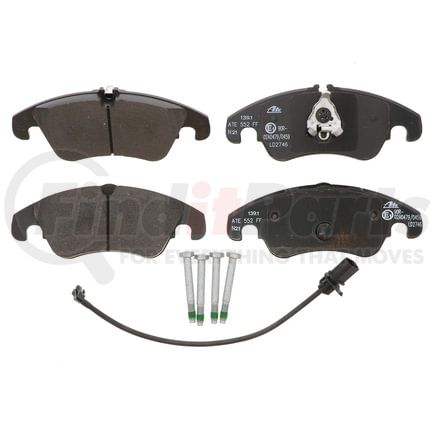 LD2746 by ATE BRAKE PRODUCTS - ATE Ceramic Front Disc Brake Pad Set LD2746 for Audi