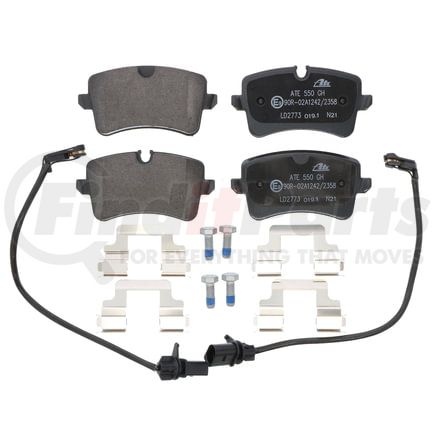 LD2773 by ATE BRAKE PRODUCTS - ATE Ceramic Rear Disc Brake Pad Set LD2773 for Audi