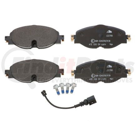 LD2785 by ATE BRAKE PRODUCTS - ATE Ceramic Front Disc Brake Pad Set LD2785 for Audi, Volkswagen