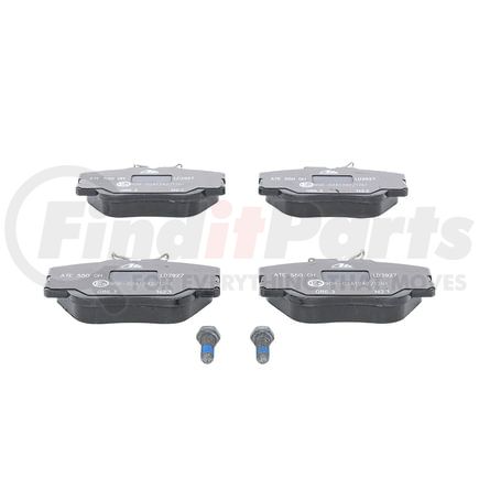 LD2927 by ATE BRAKE PRODUCTS - ATE Ceramic Front Disc Brake Pad Set LD2927 for Mercedes-Benz