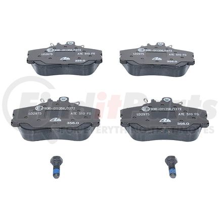 LD2975 by ATE BRAKE PRODUCTS - ATE Ceramic Front Disc Brake Pad Set LD2975 for Mercedes-Benz