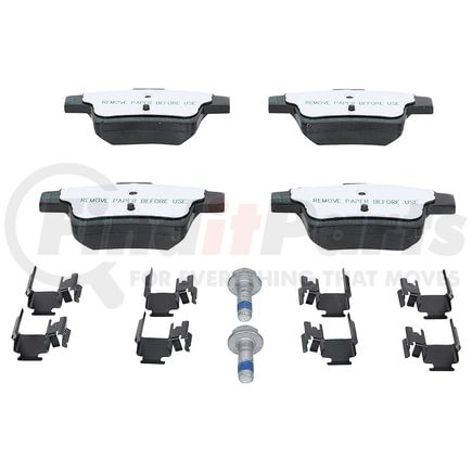 LD3831 by ATE BRAKE PRODUCTS - ATE Ceramic Rear Disc Brake Pad Set LD3831 for Ford, Jaguar, Mercury