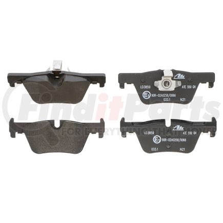 LD3859 by ATE BRAKE PRODUCTS - ATE Ceramic Front Disc Brake Pad Set LD3859 for BMW