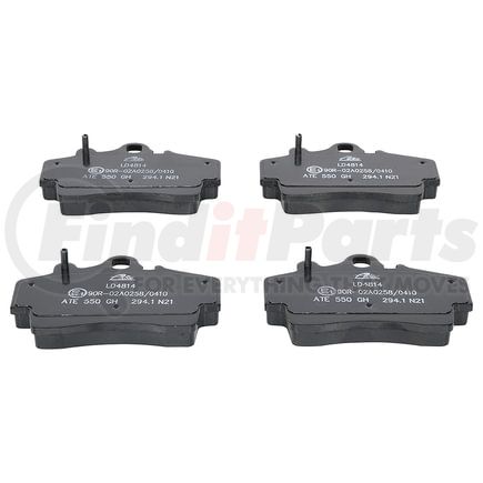 LD4814 by ATE BRAKE PRODUCTS - ATE Ceramic Front Disc Brake Pad Set LD4814 for Porsche