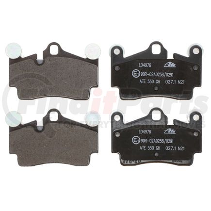 LD4976 by ATE BRAKE PRODUCTS - ATE Ceramic Rear Disc Brake Pad Set LD4976 for Audi, Porsche, Volkswagen