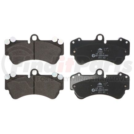 LD4992 by ATE BRAKE PRODUCTS - ATE Ceramic Front Disc Brake Pad Set LD4992 for Mercedes-Benz, Porsche, VW